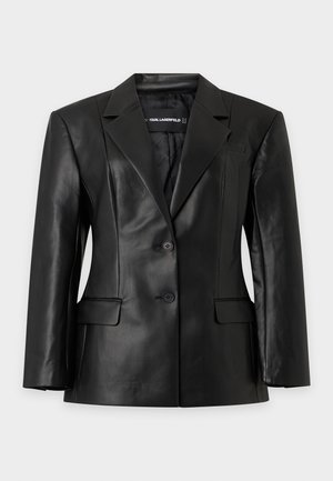 KARL LAGERFELD, Яке от изкуствена кожа - black