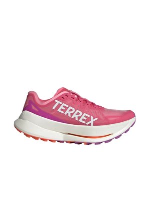 AGRAVIC SPEED ULTRA W - Scarpe da trail running - pink fusion   crystal white   purple burst