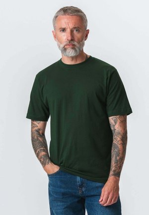 T-shirts basic - dark green