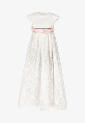 LANGES TAUF MIT 3 BÄNDERN - Cocktail dress / Party dress - ecru
