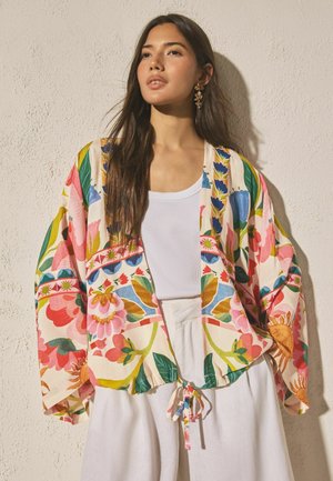 Next, REGULAR FIT - TIE FRONT LIGHTWEIGHT JACKET . - Doplnky na pláž - multi floral