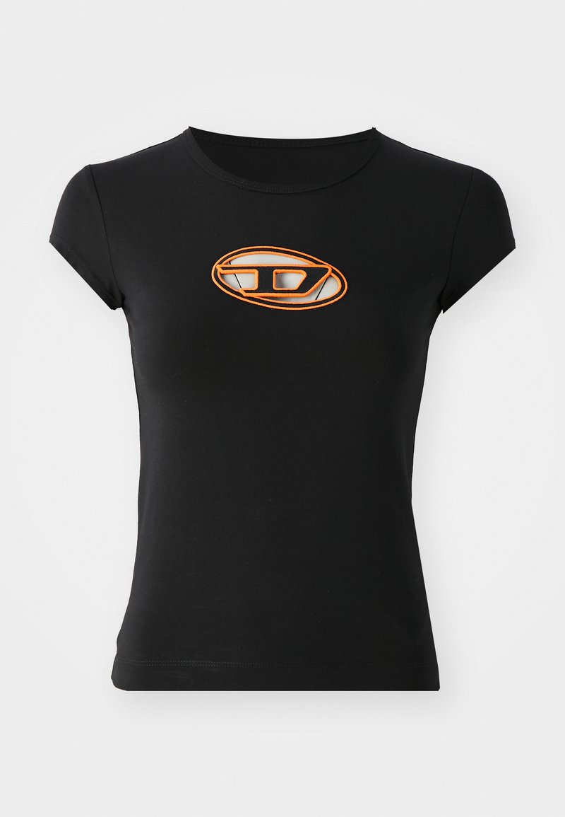 Diesel T-shirt print zwart Diesel T-shirt print zwart