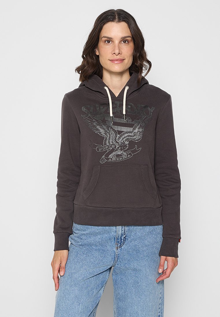 Superdry & Co Hoodie zwart