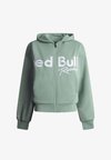 Zip-up sweatshirt - bleach green