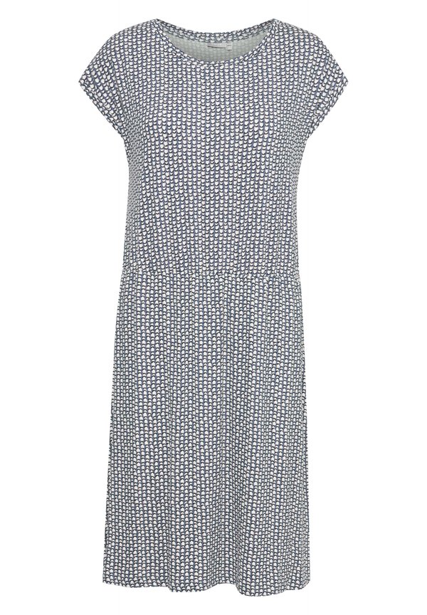 FRAmdot - Jersey dress - vintage indigo graphic mix4