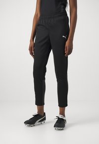 Puma - TEAMGOAL TRAINING PANT - Tracksuit bottoms - black/white/dark gray Thumbnail Image 1