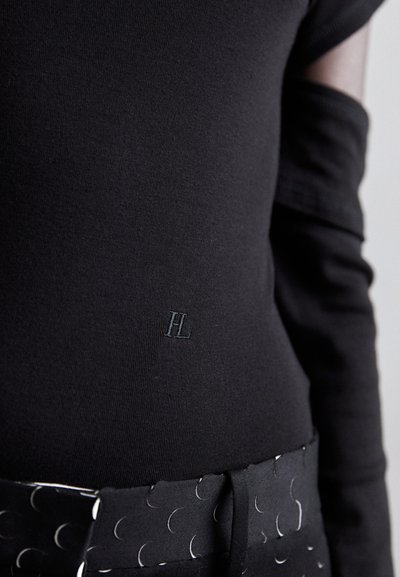 Helmut Lang SLASH - Topper langermet - black