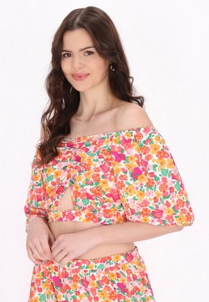 Bluse - red multicolor