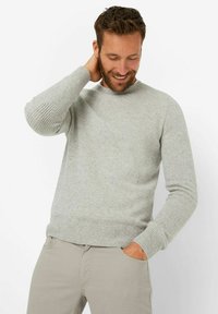BRAX STYLE RICK - Strickpullover - platin
