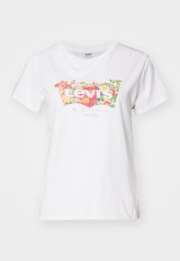 Print T-shirt - bright white