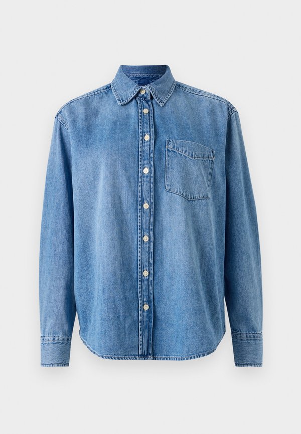 BIG SHIRT LUCIA - Button-down blouse - medium wash4