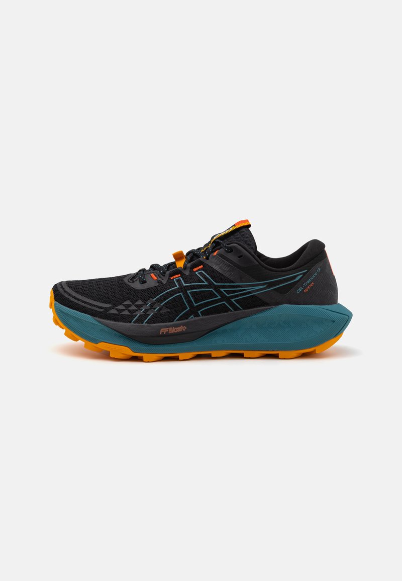 ASICS - GEL-TRABUCO 13 GTX - Trail running shoes - black/atlantis blue, Enlarge