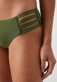 Seafolly SEAFOLLY COLLECTIVE MULTI STRAP HIPSTER PANT - Donji dijelovi bikinija - olive
