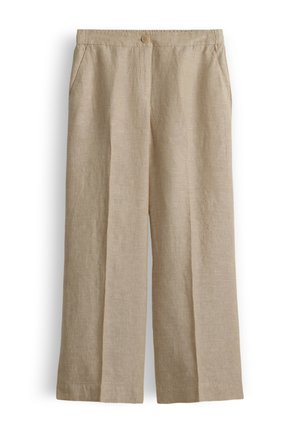 OPUS, RELAXED FIT MID RISE - Pantalon classique - golden beige