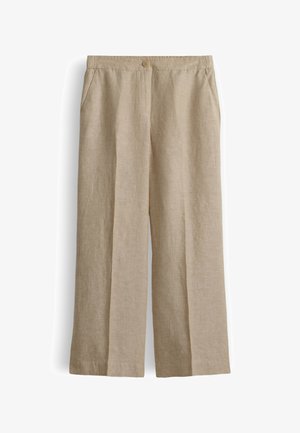 OPUS, RELAXED FIT MID RISE - Pantalon classique - golden beige