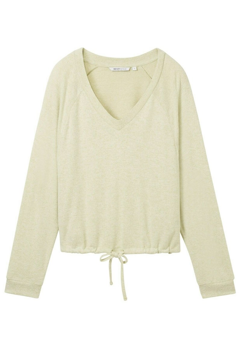 Tom Tailor Denim Longsleeve mintgroen Tom Tailor Denim Longsleeve mintgroen