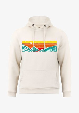 Cotton Prime, MIT BERGEN LETS HIKING - Hoodie - sand