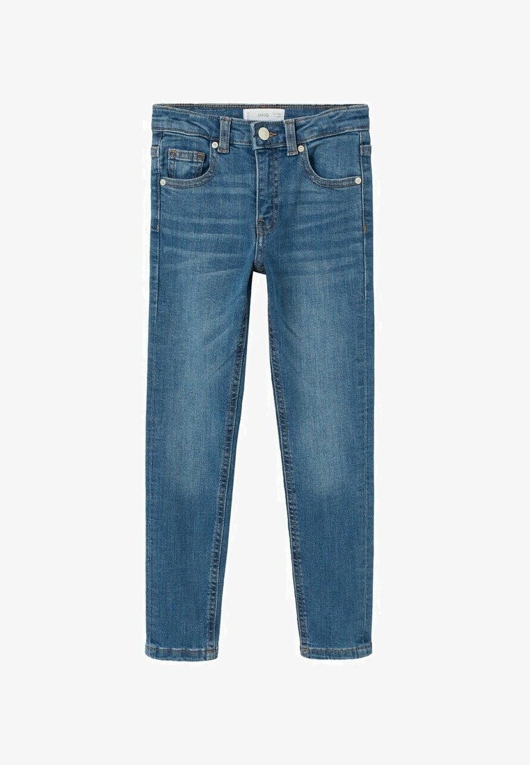 Mango Kids Vaqueros pitillo - blue denim