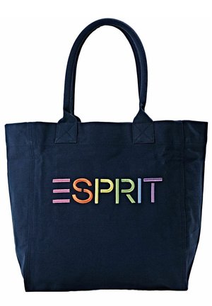 Shopper - mottled dark blue