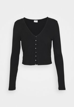 VILIZ CARDIGAN - Strickjacke - black