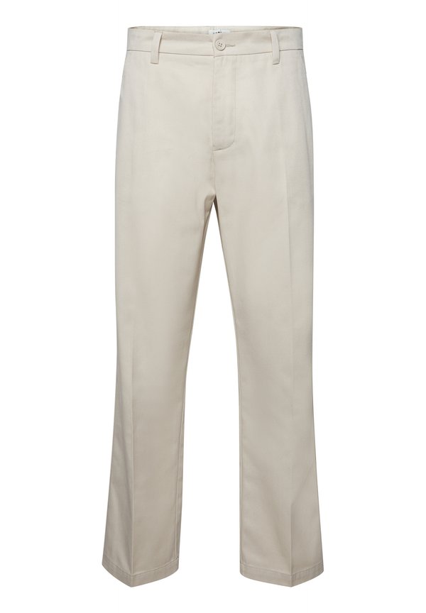 SDALANN STRAIGHT FIT - Trousers - oatmeal3