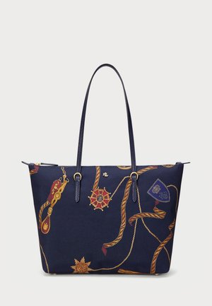 Lauren Ralph Lauren KEATON TOTE MEDIUM - Shopping bags - navy