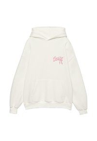 BOW GRAPHIC  - Felpa con cappuccio - white