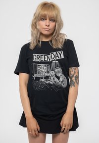 Paradiso Clothing GREEN DAY TV WASTELAND - Print T-shirt - black