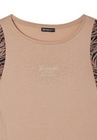 Freddy SENZA MANICHE CON DETTAGLI - Top - pink zebra animalier