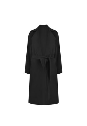 Live Unlimited London Trenchcoat - black