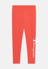 ICONS LARGE LOGO - Leggings - Trousers - coral