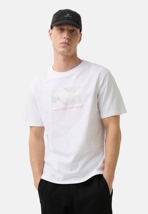 T-shirt print - weiß