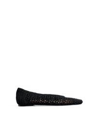 CROCHET - Balerinos stiliaus laivutės - black
