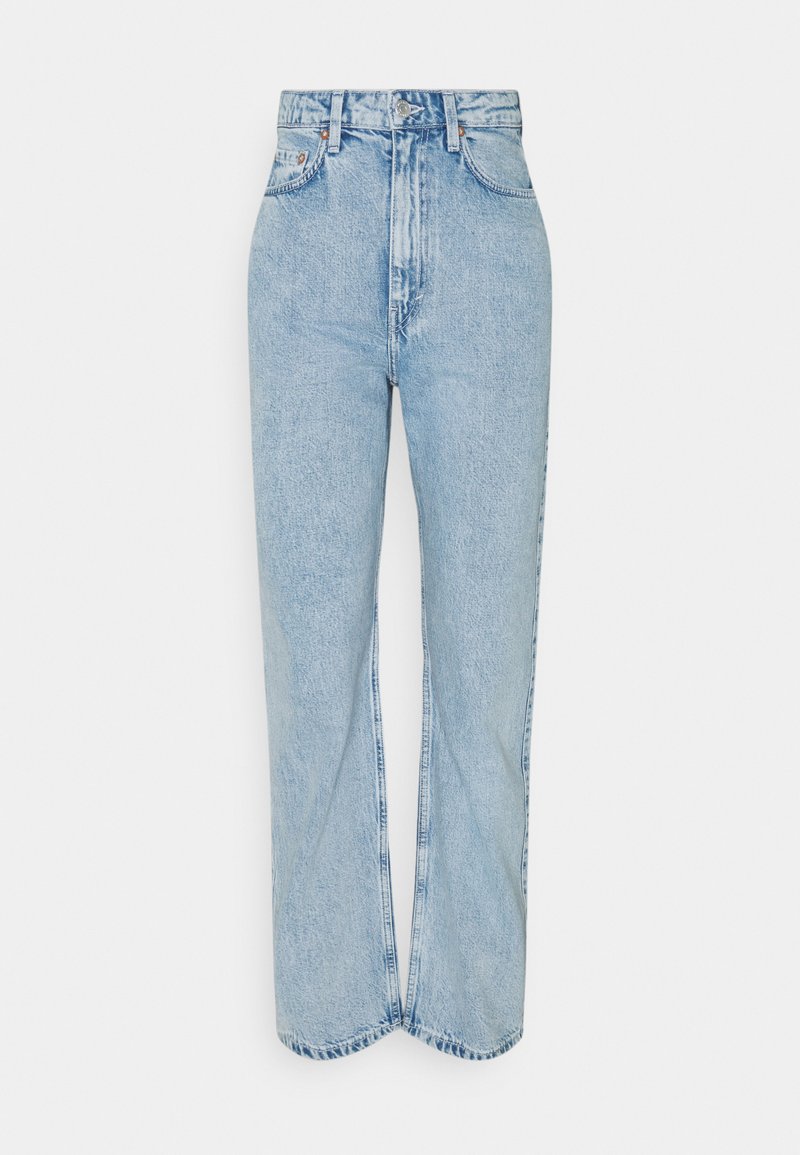 Weekday ROWE EXTRA HIGH - Calças de ganga de perna direita - summer blue