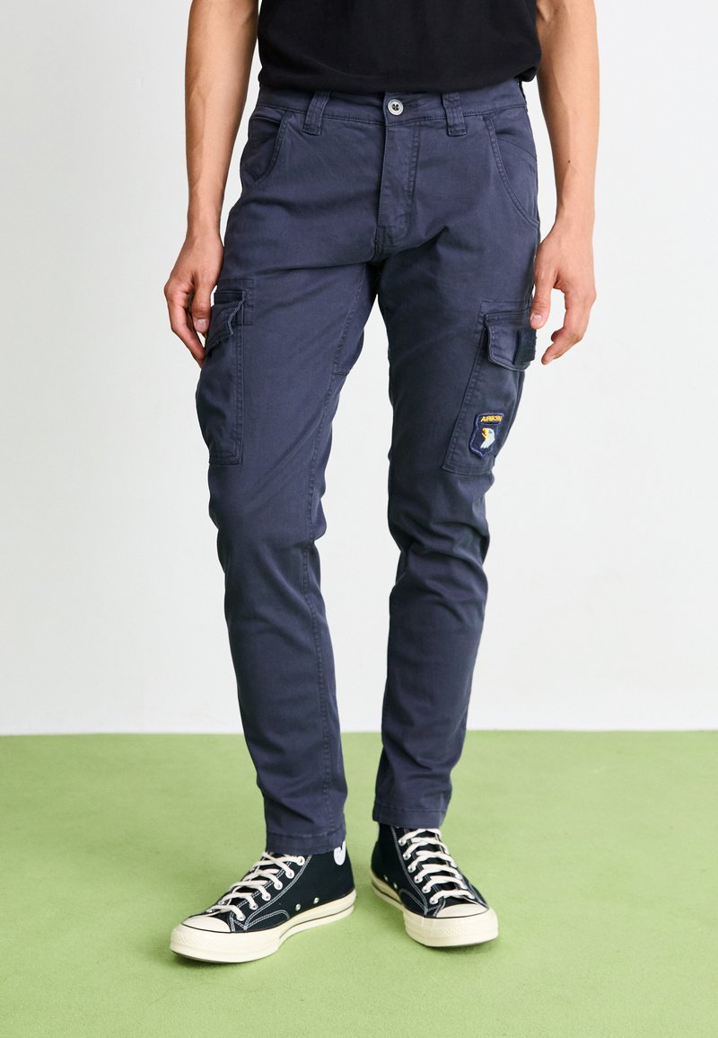 Alpha Industries PETROL PATCH - Cargo trousers - ultra navy
