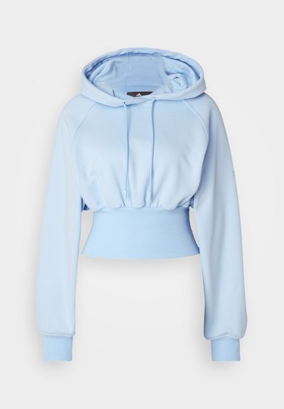 adidas by Stella McCartney HOODIE - Mikina s kapucňou - glow blue