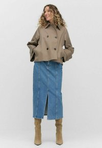 ANANYA SHORT TRENCH  - Blazer - dusty green