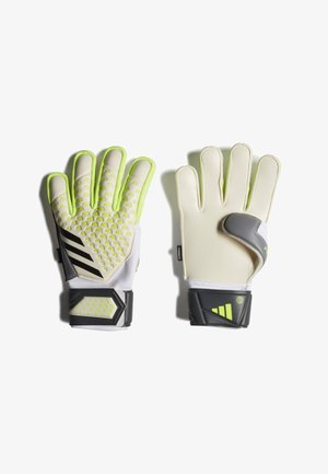 adidas Performance PREDATOR MTC FS - Gants de gardien de but - white lucid lemon black
