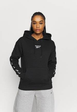 TAPE PACK HOODY - Jersey con capucha - black