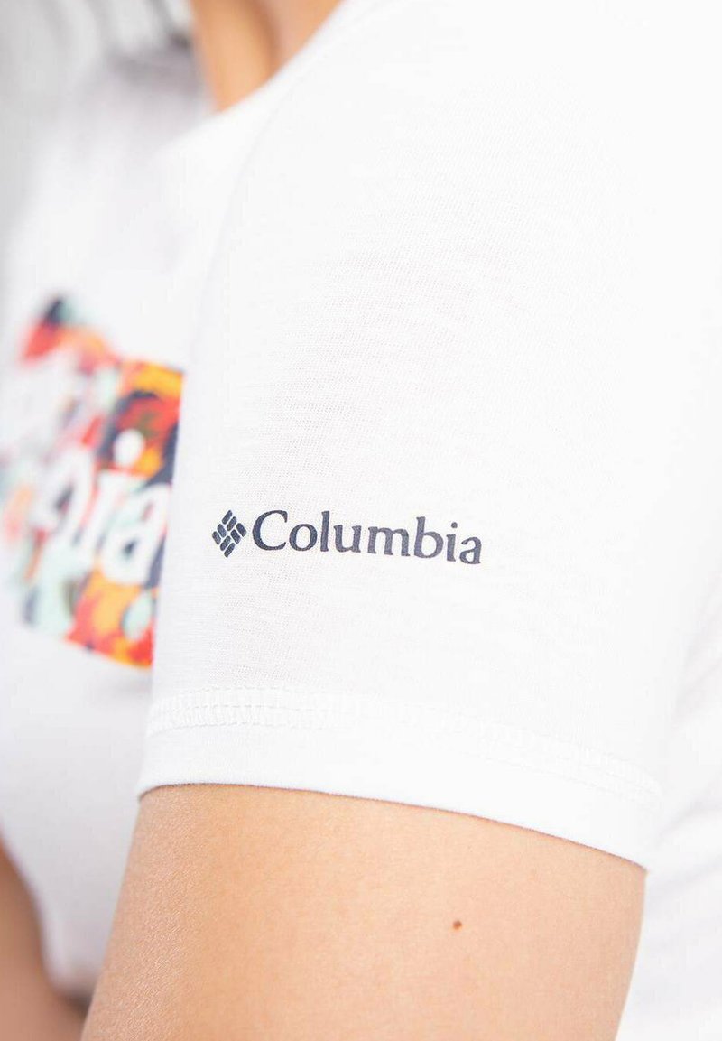 Damen T-Shirts | Columbia SUN TREK™ SS GRAPHIC T-Shirt print white/weiß - IO27338 Damen T-Shirts | Columbia SUN TREK™ SS GRAPHIC T-Shirt print white/weiß - IO27338