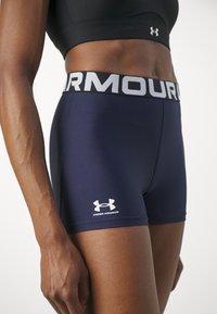 Under Armour HEATGEAR SHORTY - Tights - midnight navy/white