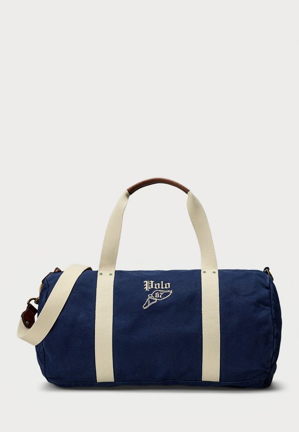 Embroidered Canvas Duffel - Weekend bag