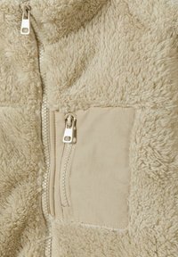 MINOTI ZIP THROUGH WITH POCKET - Giacca in pile - sand