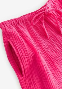 PETITE FIT - WIDE TEXTURED - Auduma bikses - bright pink