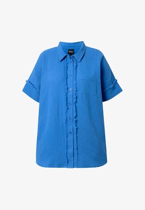 Ulla Popken, Hemdbluse - teal blue