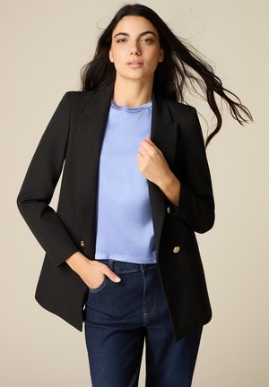 DOPPIOPETTO - Blazer - nero