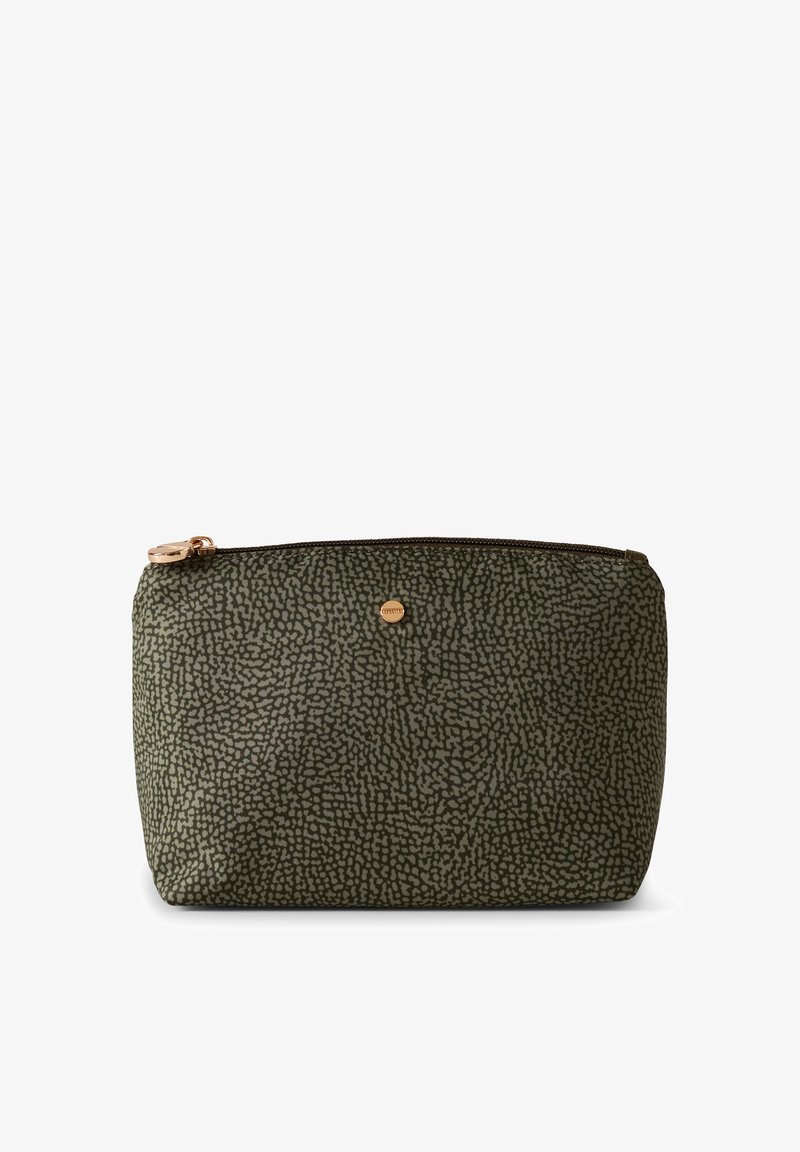 Borbonese CLASSICA MEDIUM - Trousse de toilette - military green