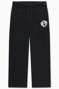 EMBROIDERY JOGGER UNISEX - Joggebukse - black