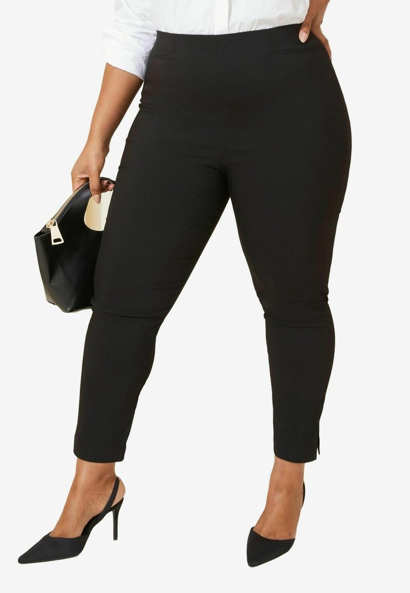 Curves Like These Tygbyxor - black
