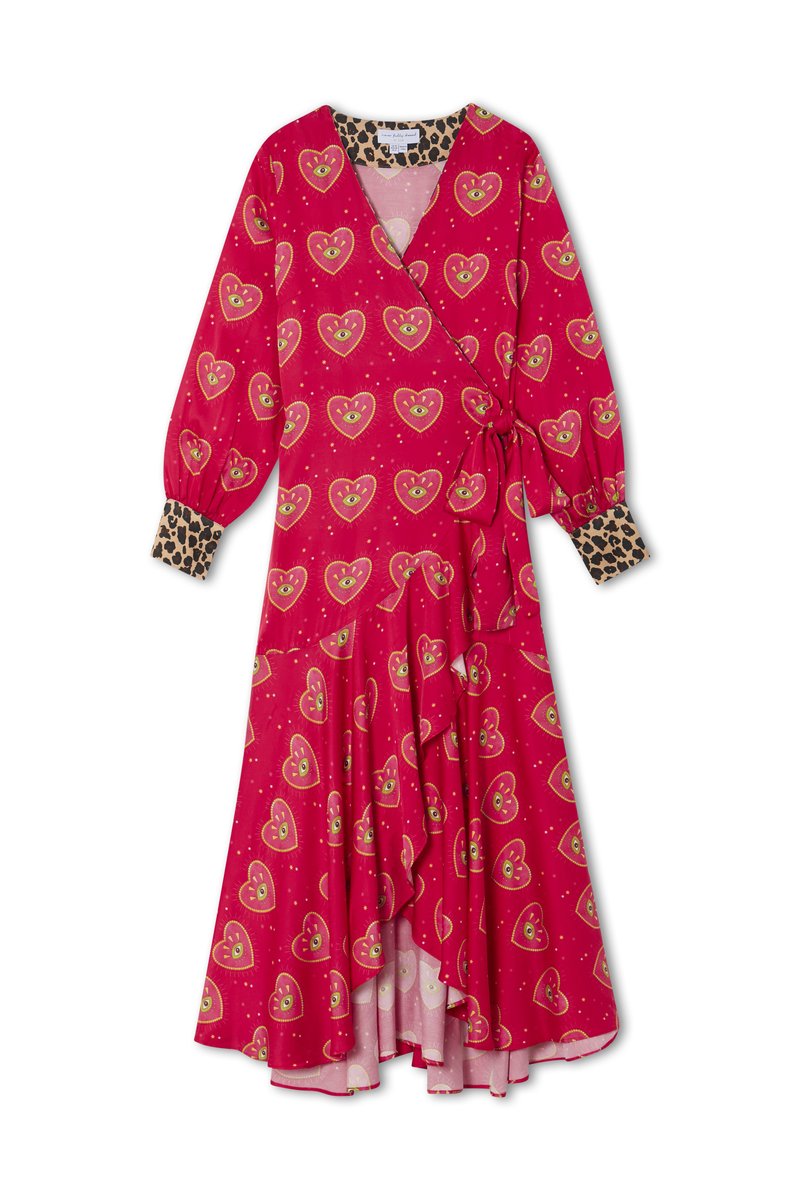 Never Fully Dressed Maxi-jurk rood